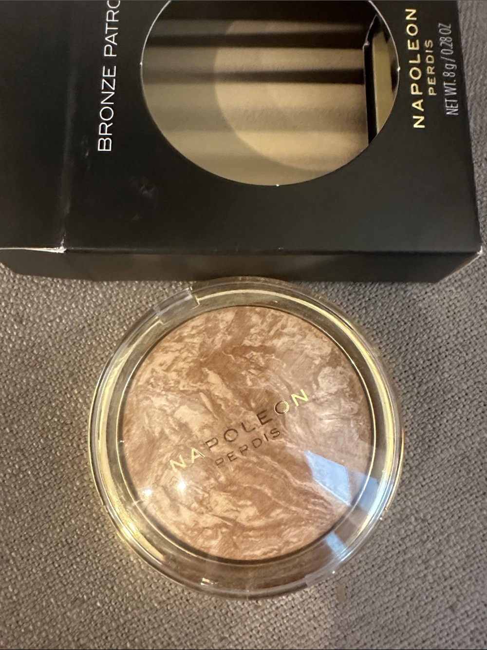 Napoleon Perdis Shimmering Marble Highlighter - Bronze & Gold